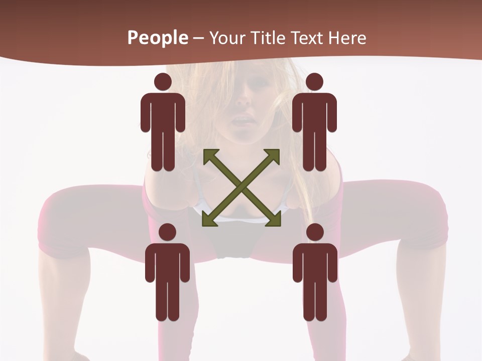 Moving Posing Stunt PowerPoint Template