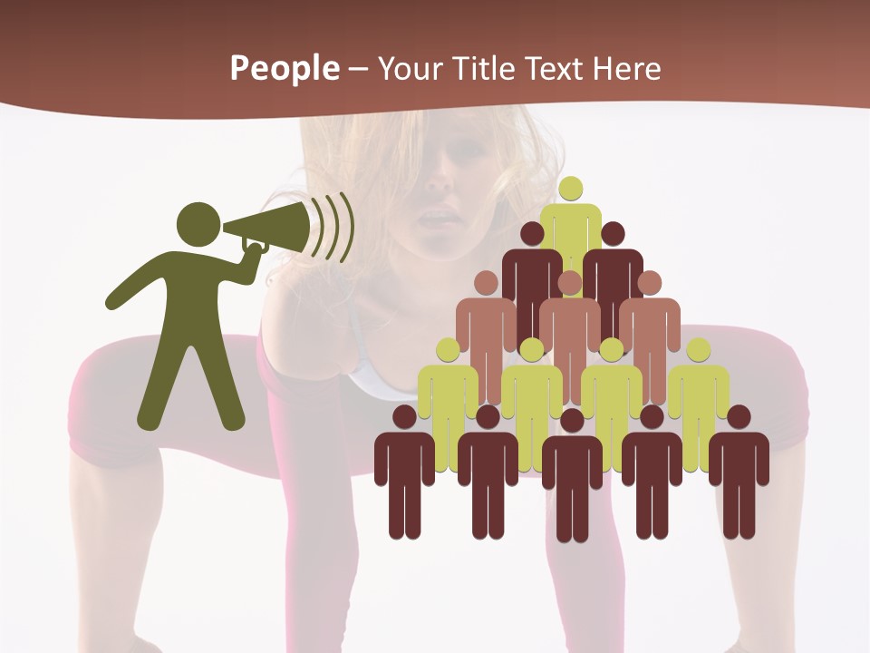 Moving Posing Stunt PowerPoint Template