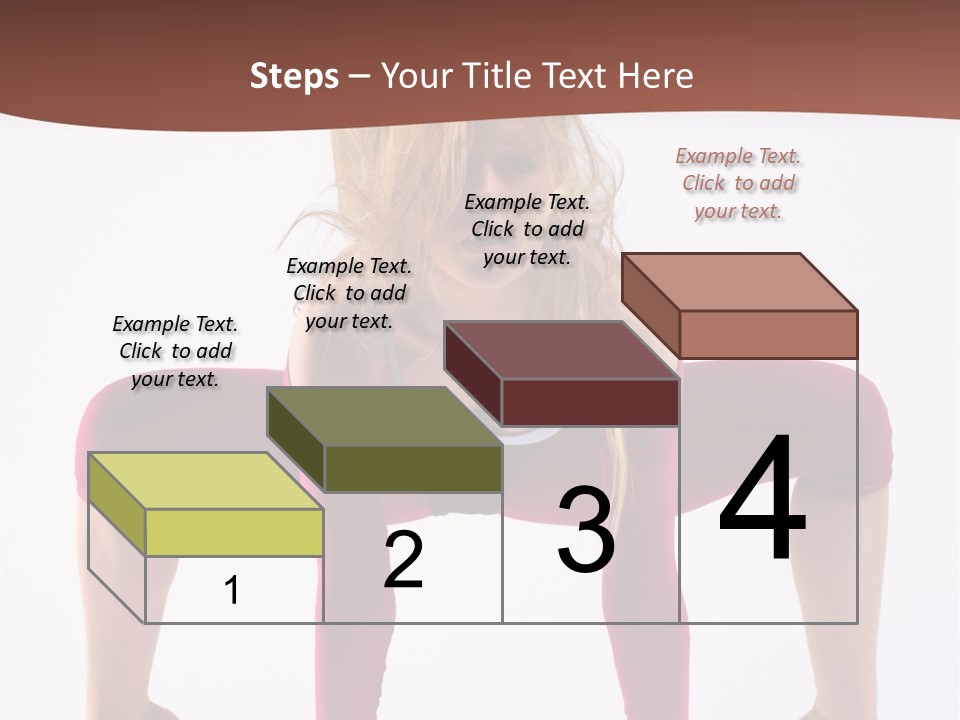 Moving Posing Stunt PowerPoint Template