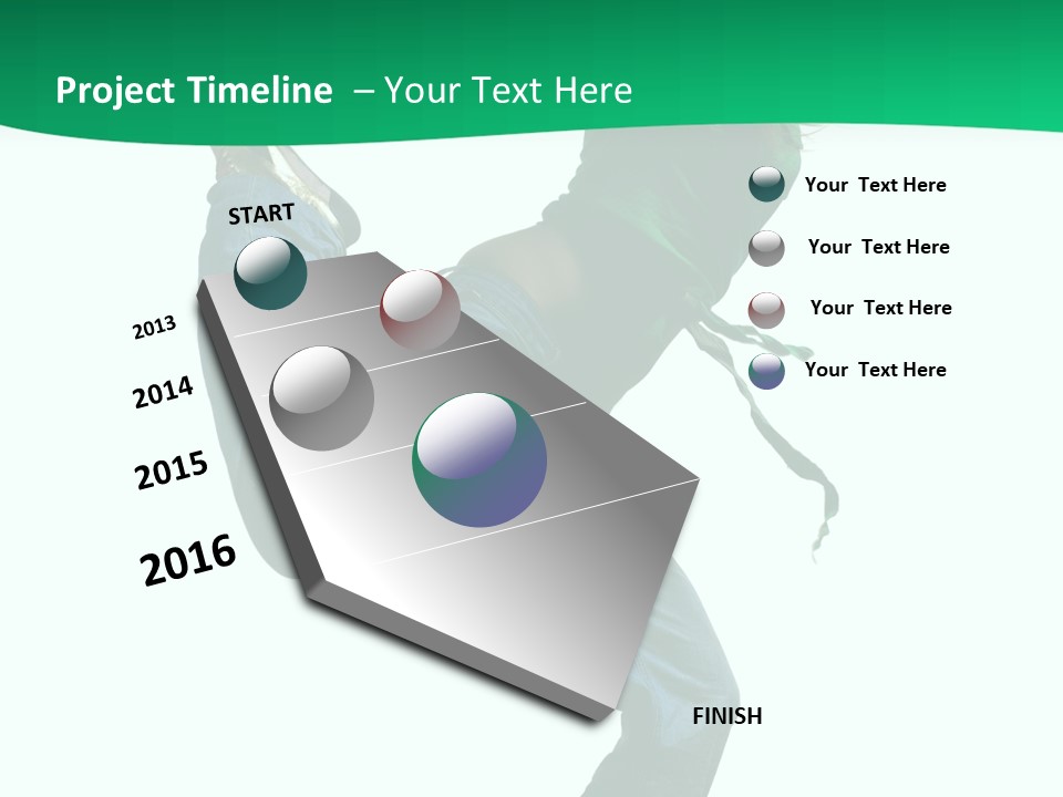 Sport Cool Exercise PowerPoint Template