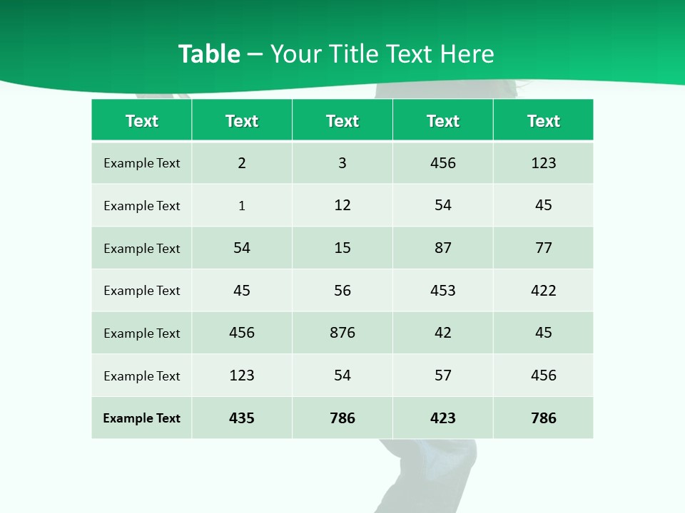 Sport Cool Exercise PowerPoint Template