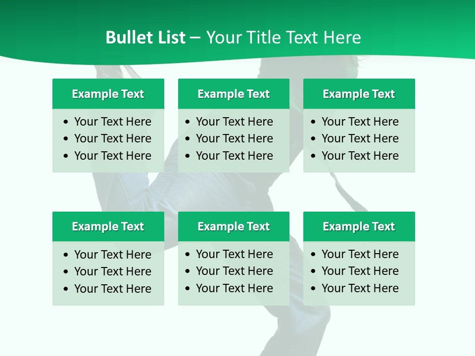 Sport Cool Exercise PowerPoint Template