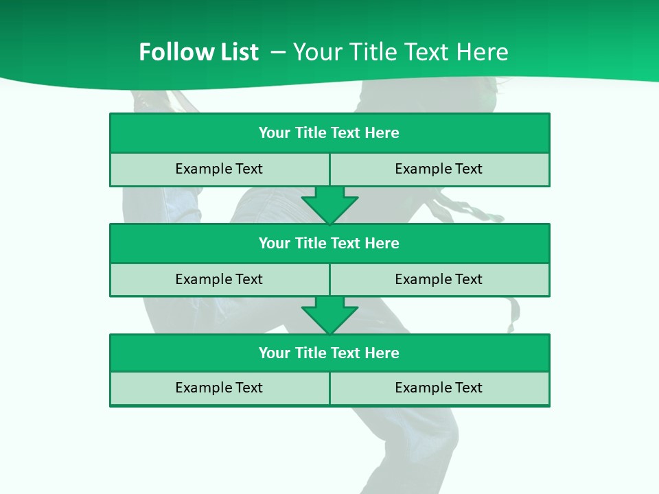 Sport Cool Exercise PowerPoint Template