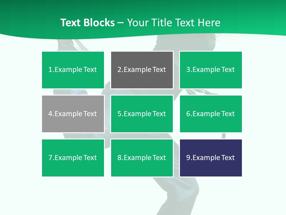 Sport Cool Exercise PowerPoint Template