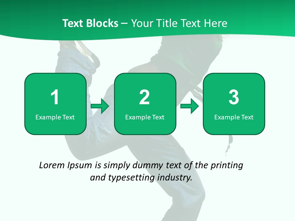 Sport Cool Exercise PowerPoint Template