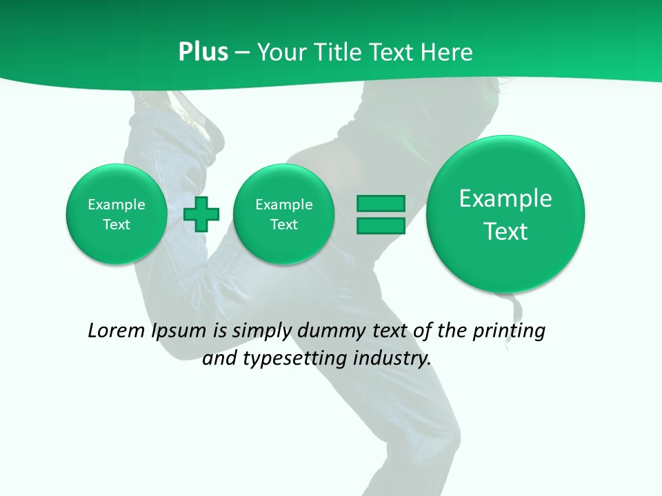 Sport Cool Exercise PowerPoint Template