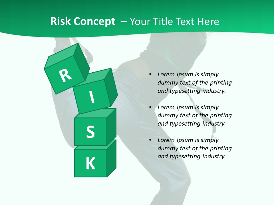 Sport Cool Exercise PowerPoint Template