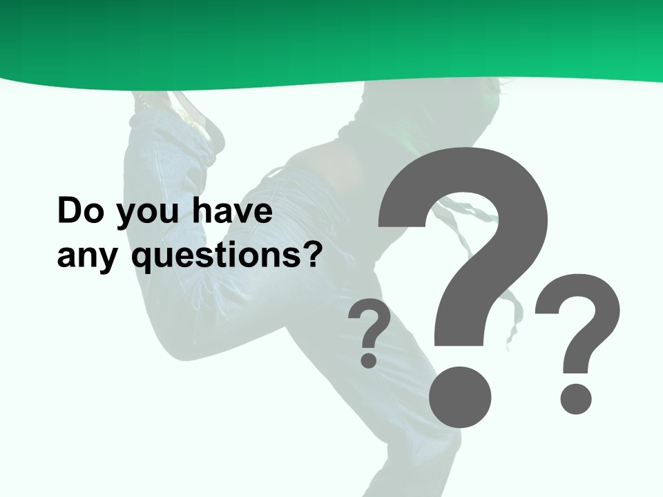 Sport Cool Exercise PowerPoint Template