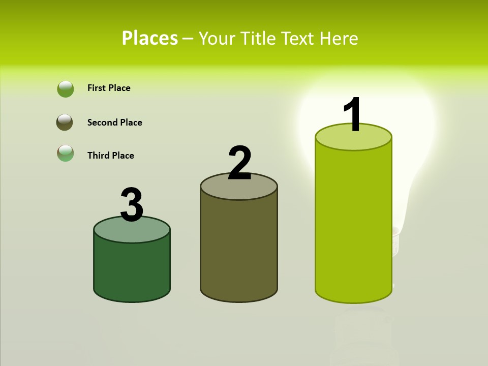 Electric Copyspace Design PowerPoint Template