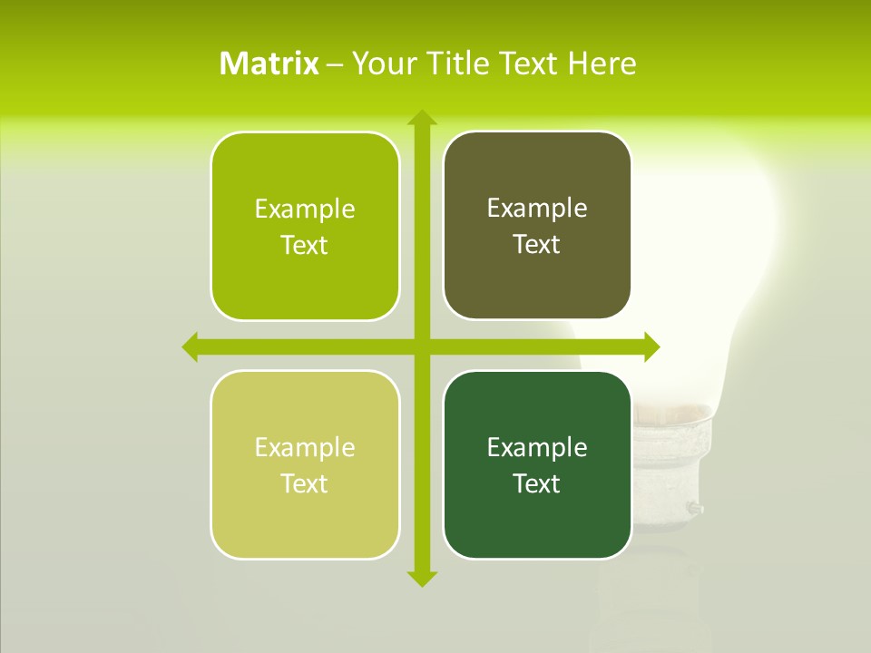 Electric Copyspace Design PowerPoint Template