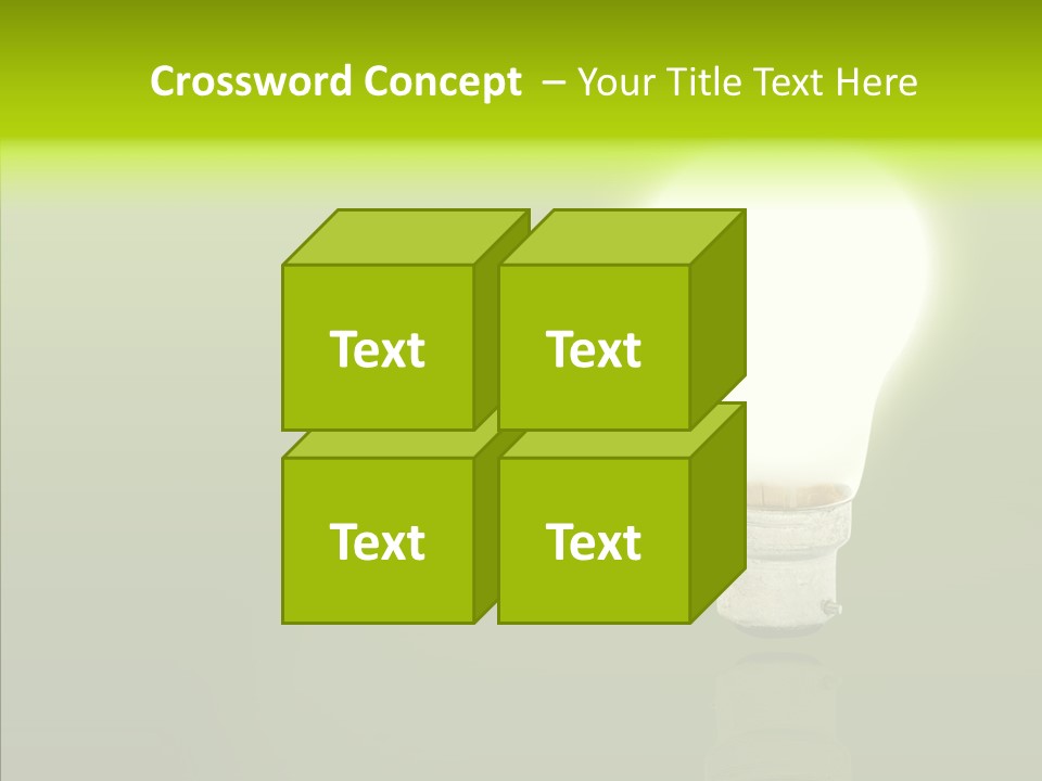Electric Copyspace Design PowerPoint Template
