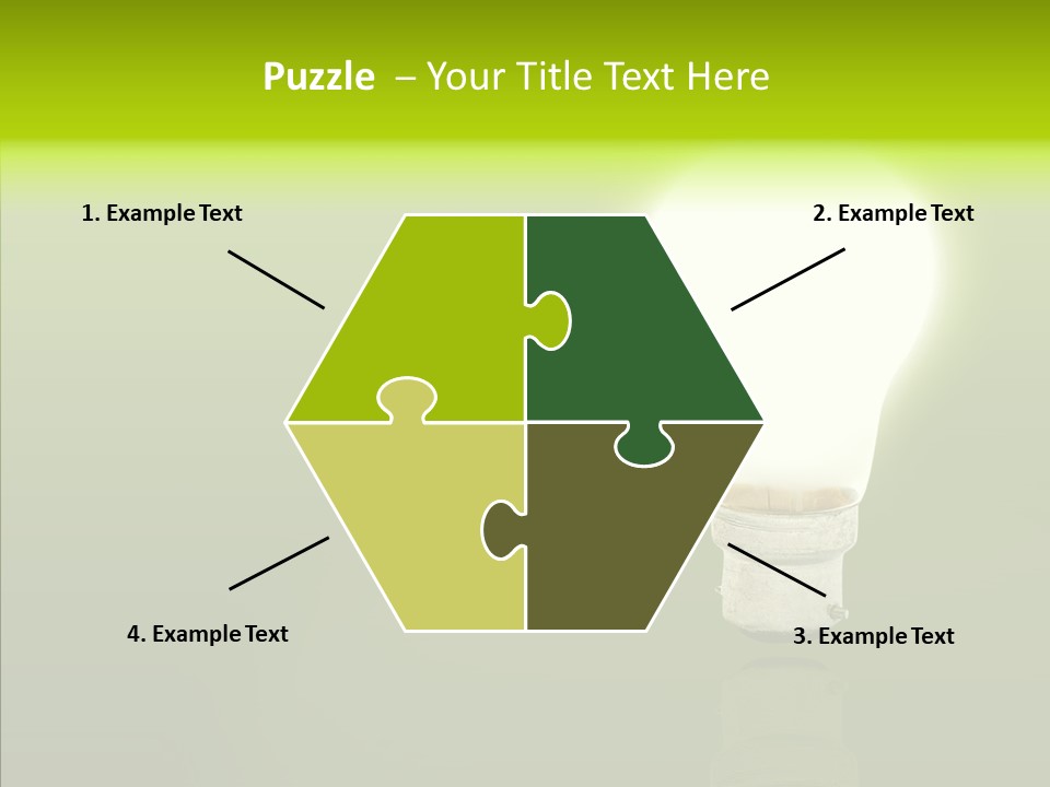 Electric Copyspace Design PowerPoint Template