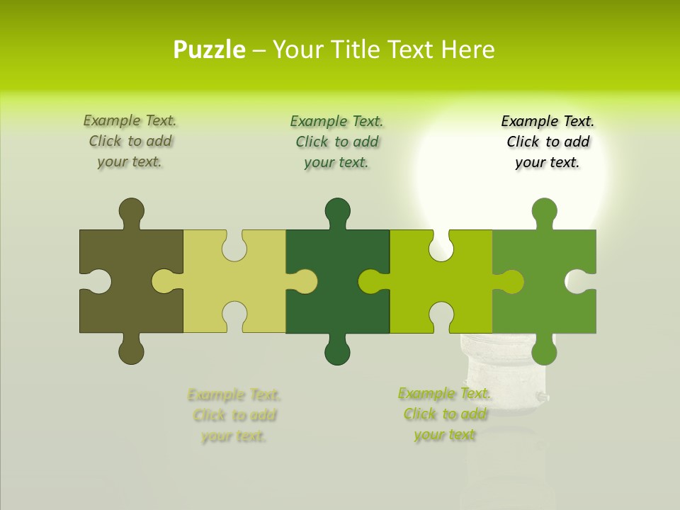 Electric Copyspace Design PowerPoint Template