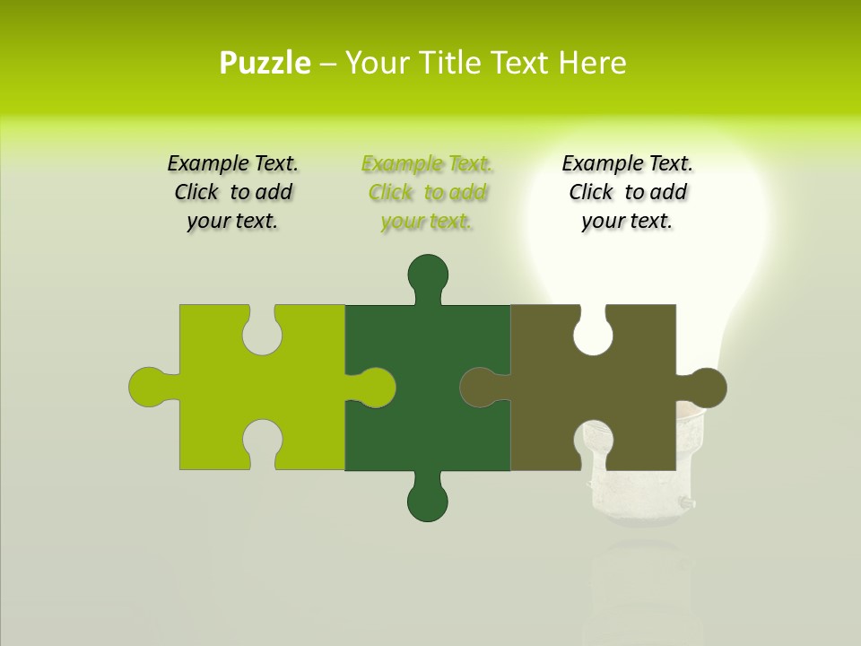 Electric Copyspace Design PowerPoint Template