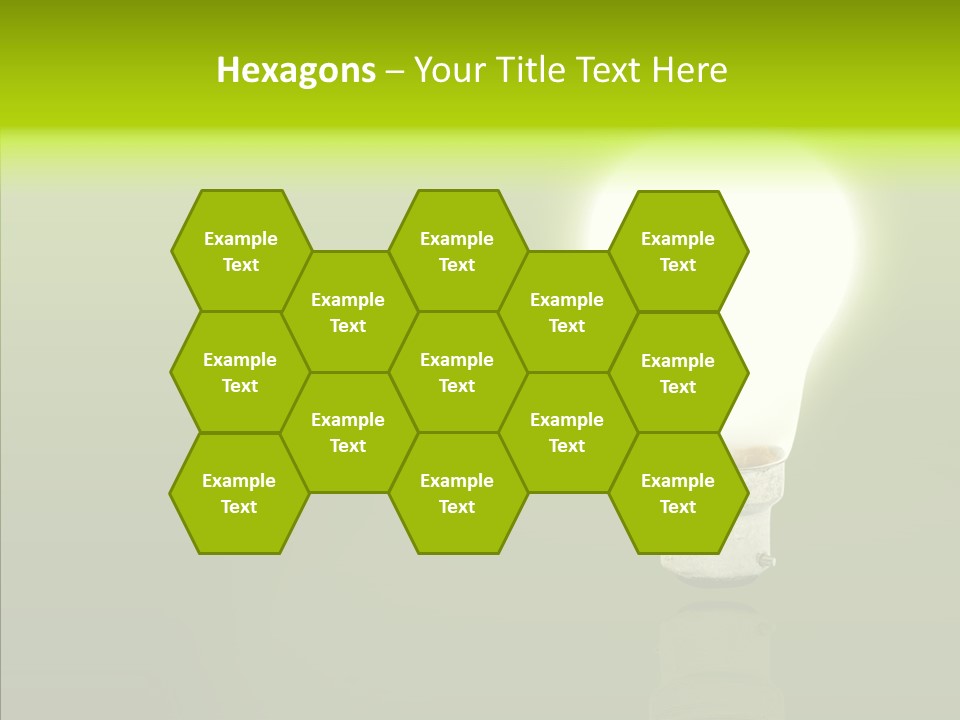 Electric Copyspace Design PowerPoint Template