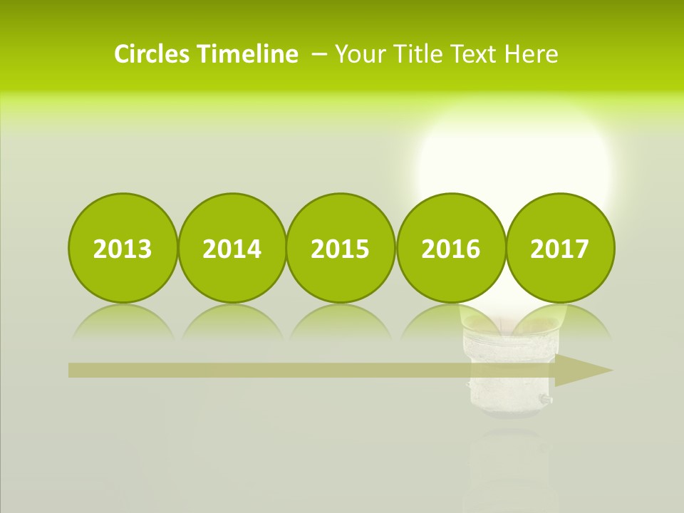 Electric Copyspace Design PowerPoint Template