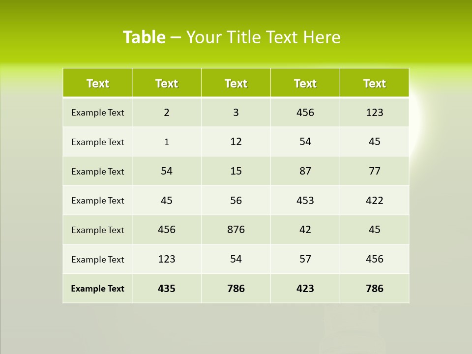 Electric Copyspace Design PowerPoint Template