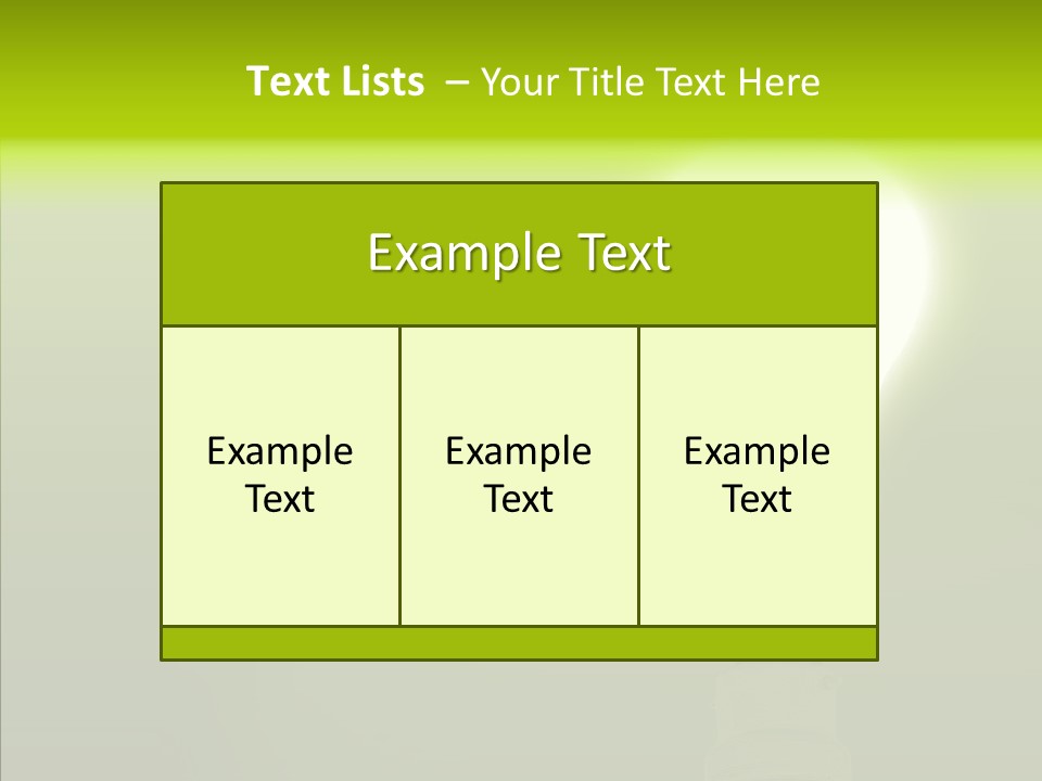 Electric Copyspace Design PowerPoint Template