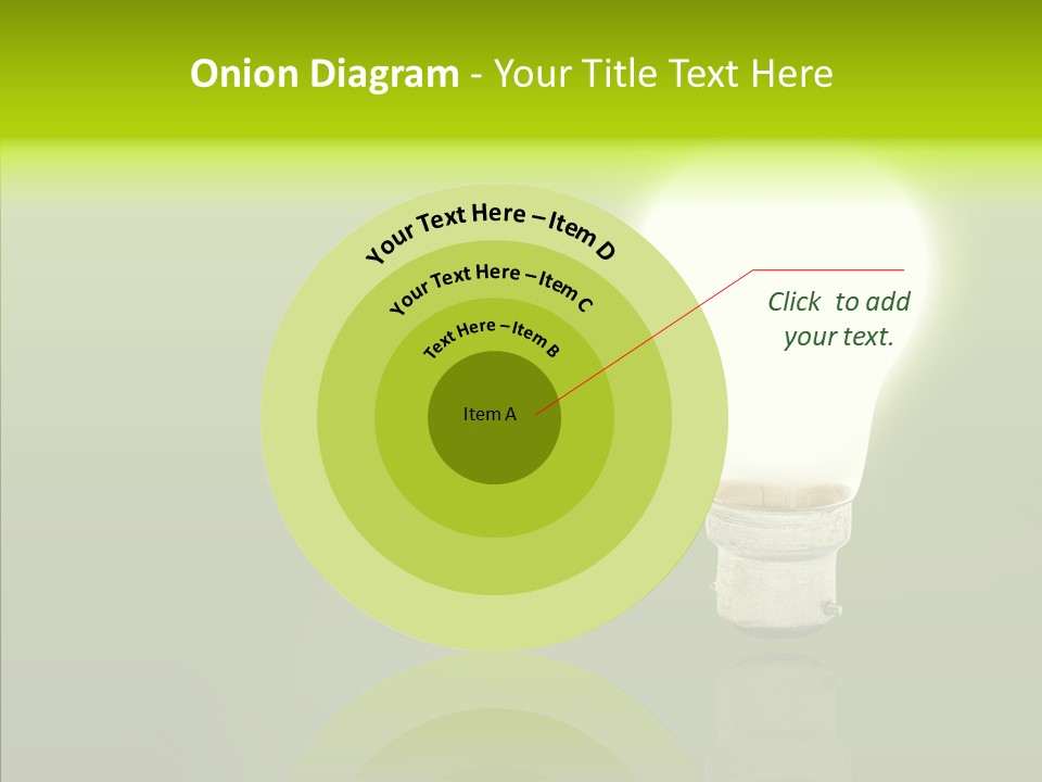 Electric Copyspace Design PowerPoint Template