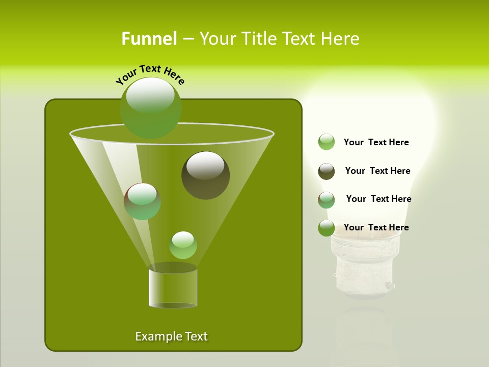 Electric Copyspace Design PowerPoint Template