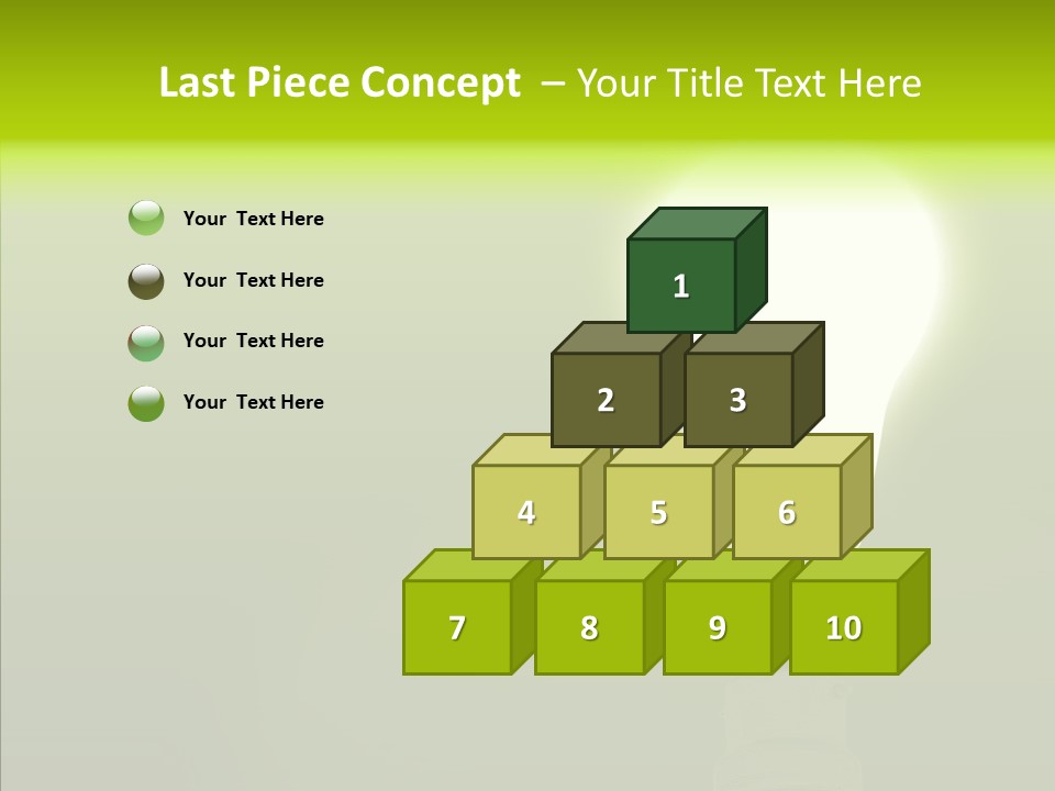 Electric Copyspace Design PowerPoint Template