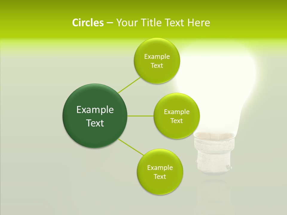 Electric Copyspace Design PowerPoint Template