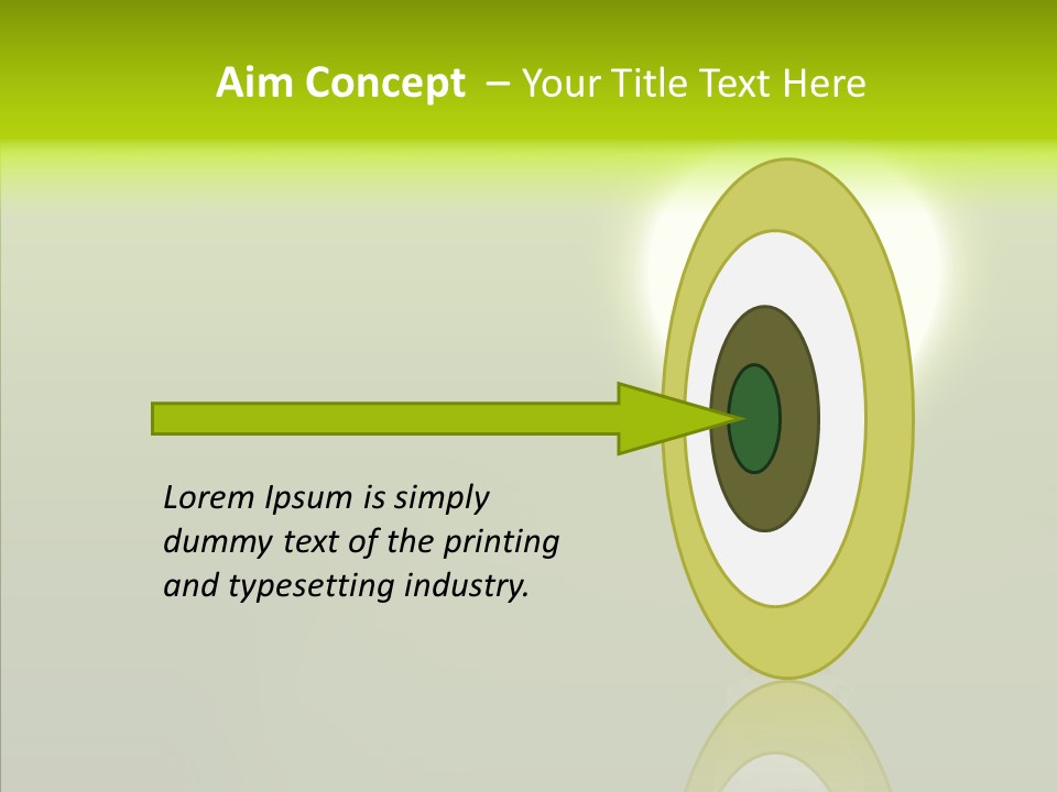 Electric Copyspace Design PowerPoint Template