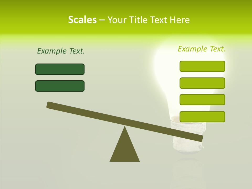 Electric Copyspace Design PowerPoint Template