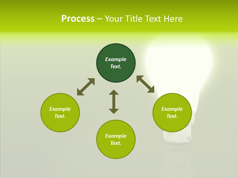 Electric Copyspace Design PowerPoint Template