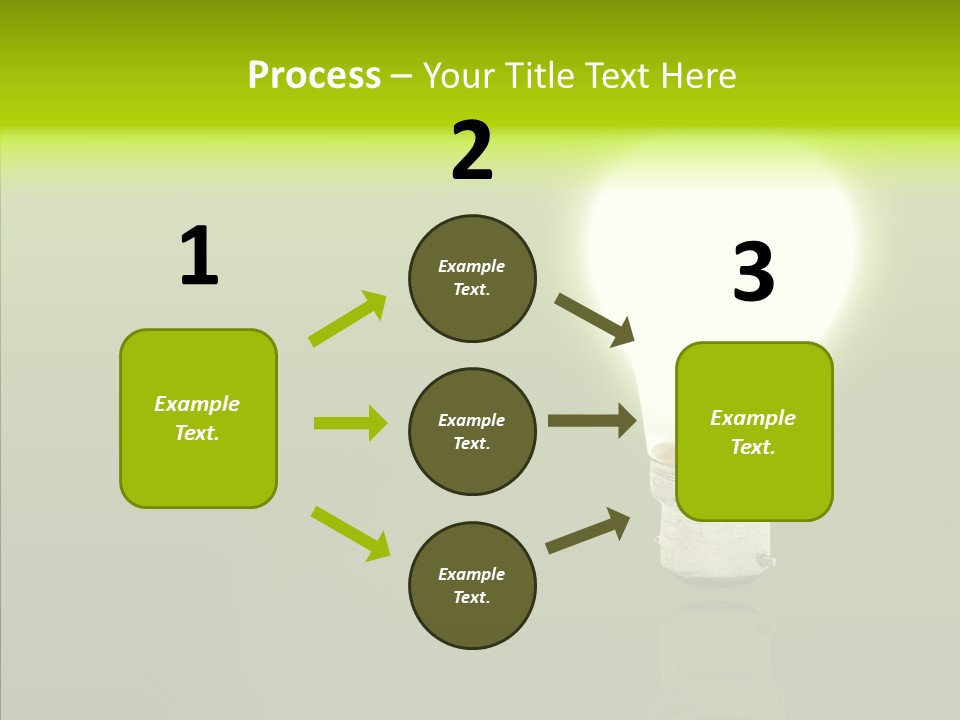 Electric Copyspace Design PowerPoint Template