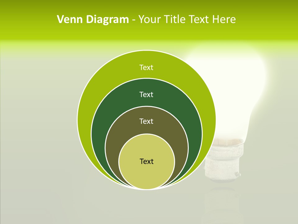 Electric Copyspace Design PowerPoint Template