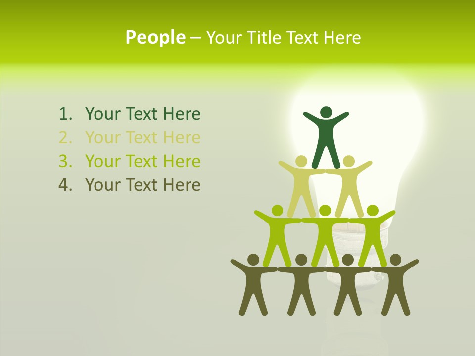 Electric Copyspace Design PowerPoint Template