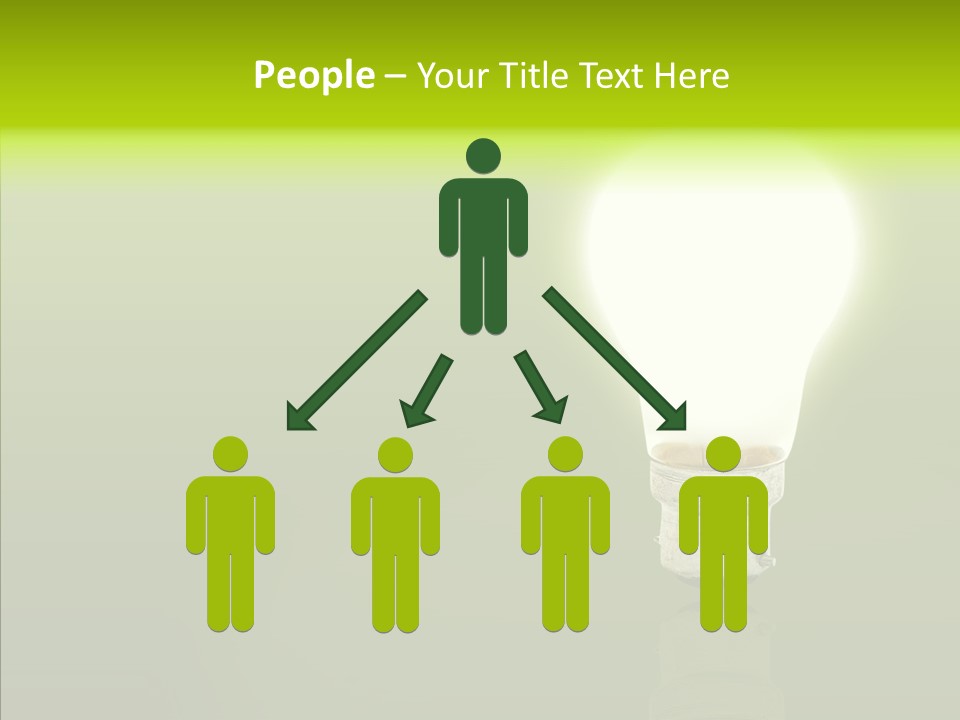 Electric Copyspace Design PowerPoint Template