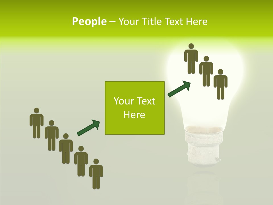 Electric Copyspace Design PowerPoint Template