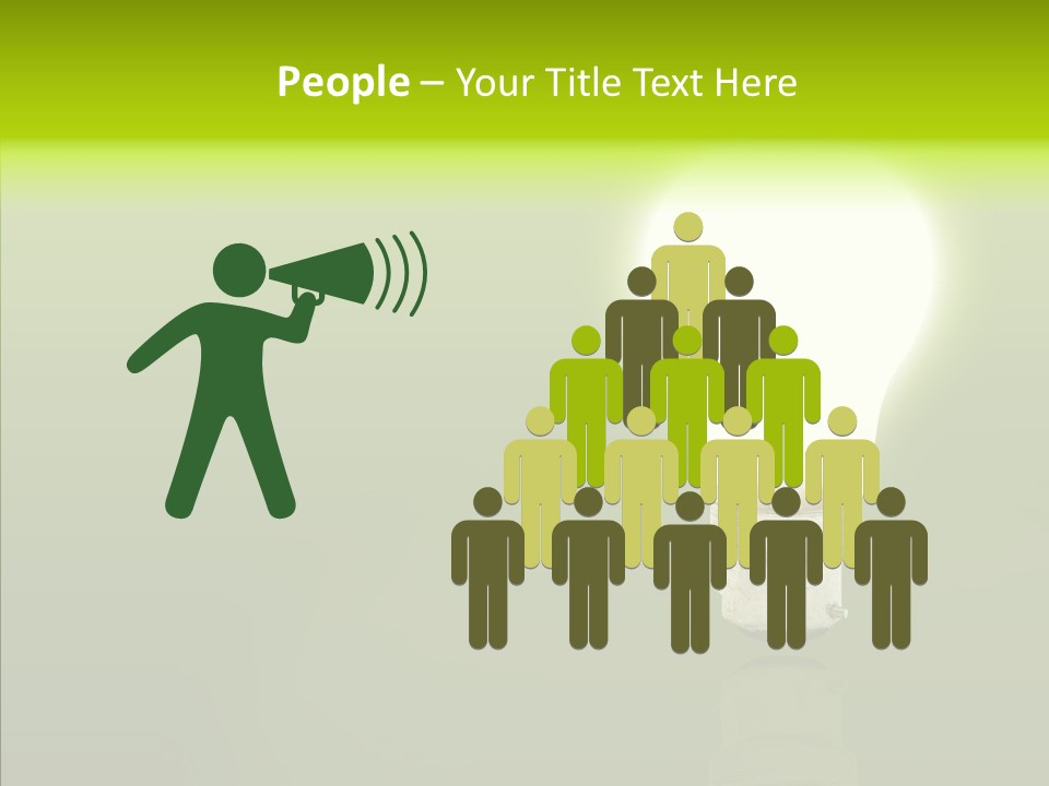 Electric Copyspace Design PowerPoint Template