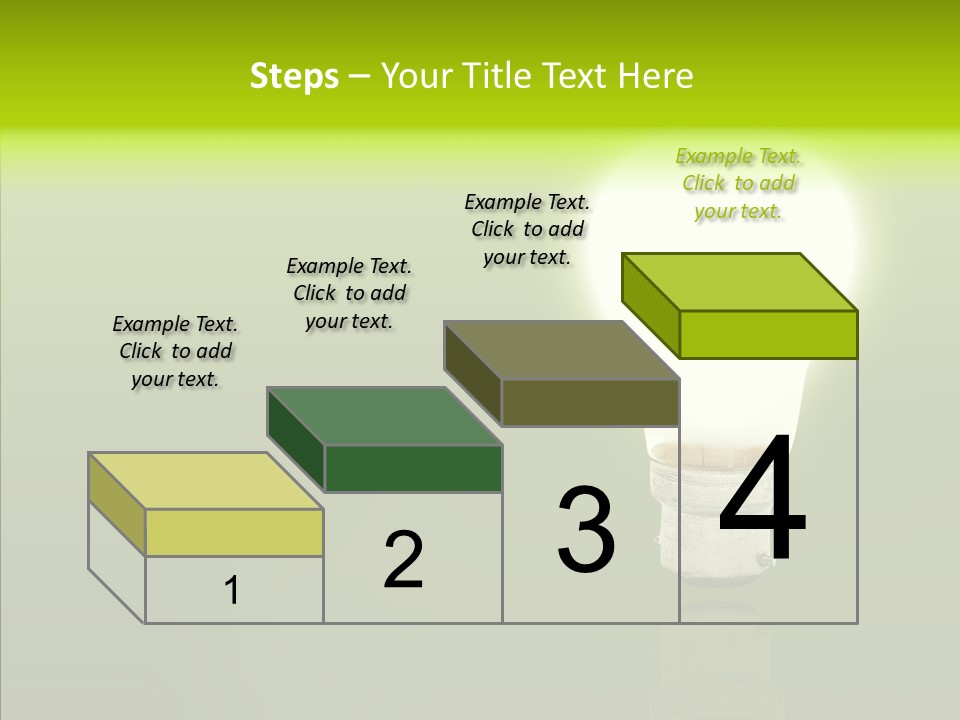 Electric Copyspace Design PowerPoint Template