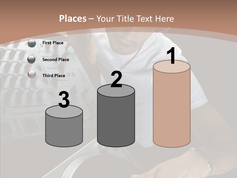 Studio Isolated Background PowerPoint Template