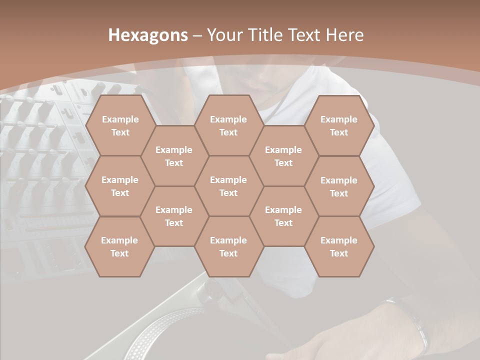 Studio Isolated Background PowerPoint Template