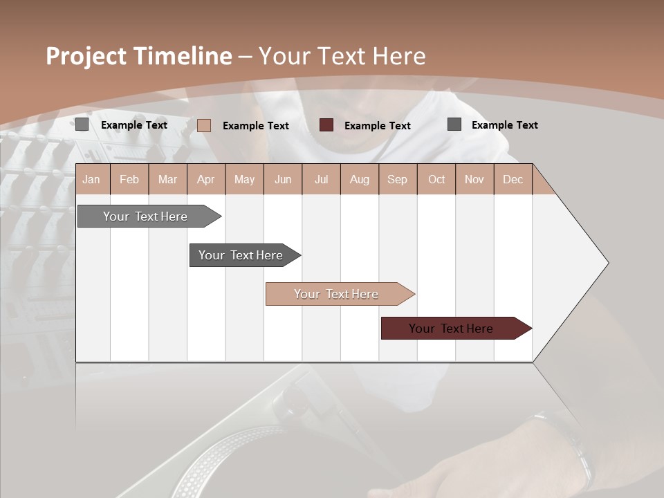 Studio Isolated Background PowerPoint Template