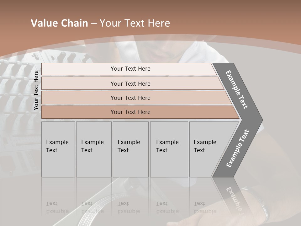 Studio Isolated Background PowerPoint Template