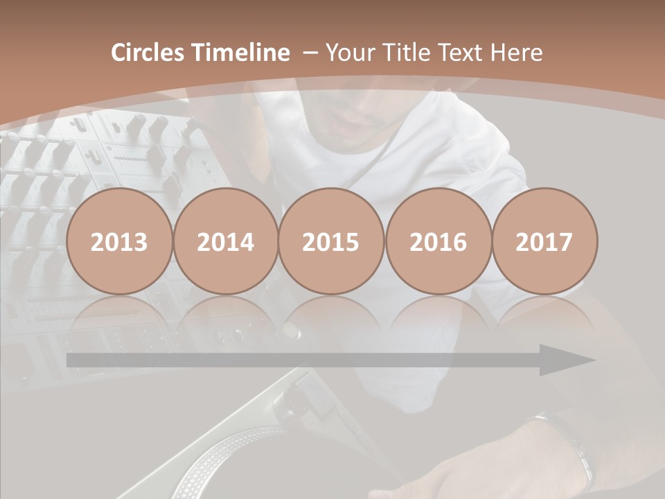 Studio Isolated Background PowerPoint Template