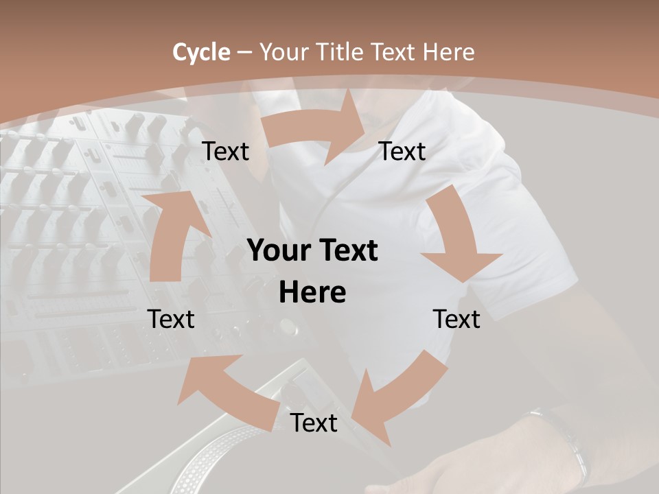 Studio Isolated Background PowerPoint Template