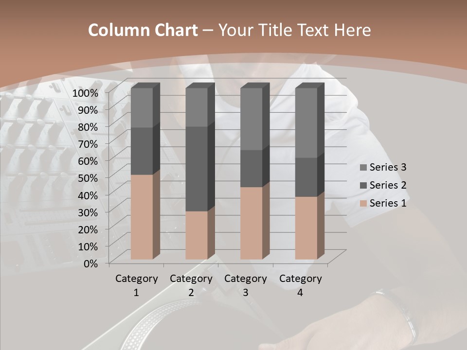 Studio Isolated Background PowerPoint Template