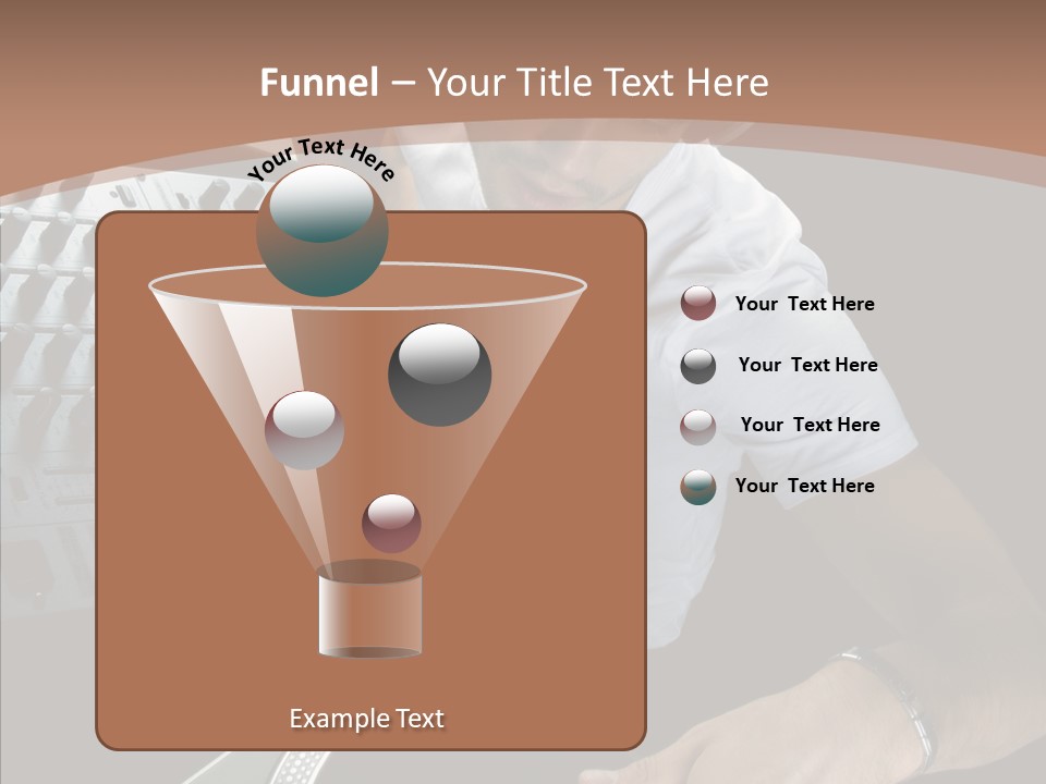 Studio Isolated Background PowerPoint Template