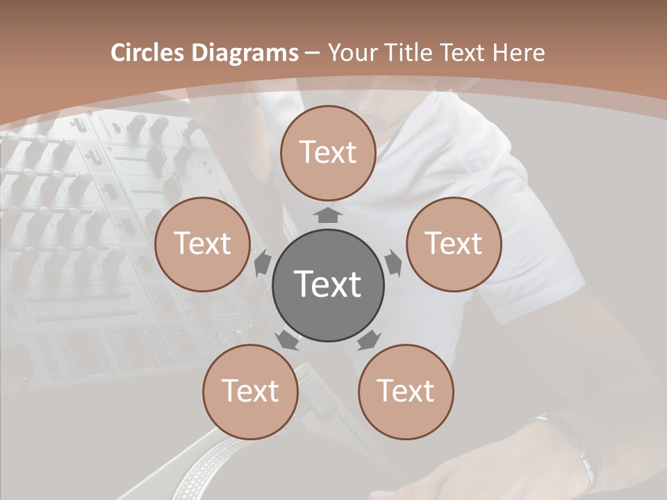 Studio Isolated Background PowerPoint Template