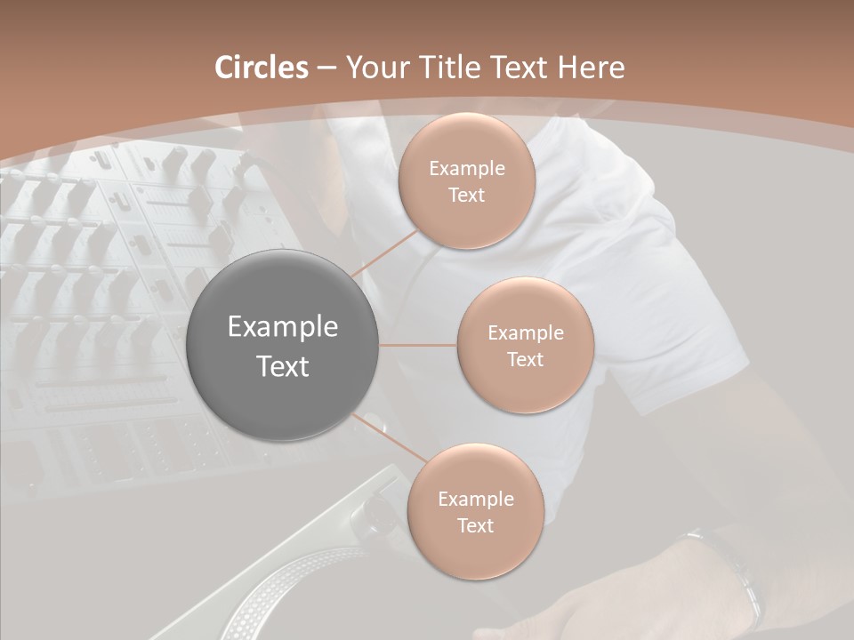 Studio Isolated Background PowerPoint Template