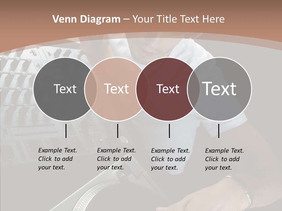 Studio Isolated Background PowerPoint Template