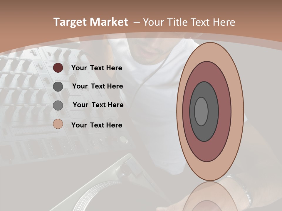 Studio Isolated Background PowerPoint Template