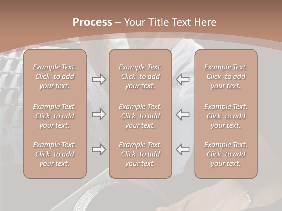 Studio Isolated Background PowerPoint Template