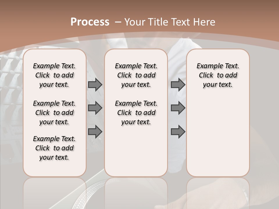 Studio Isolated Background PowerPoint Template